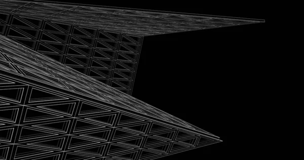 Elvont Geometrikus Tapéta Digitális Háttér — Stock Fotó