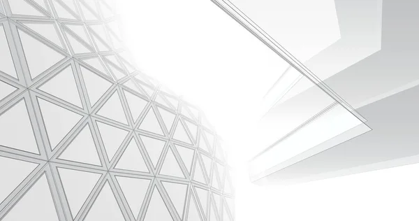 Fondo Pantalla Arquitectónica Abstracta Fondo Digital — Foto de Stock