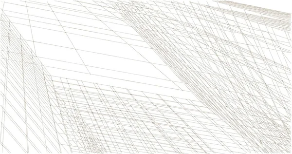 Papel Parede Arquitetônico Abstrato Fundo Digital — Fotografia de Stock