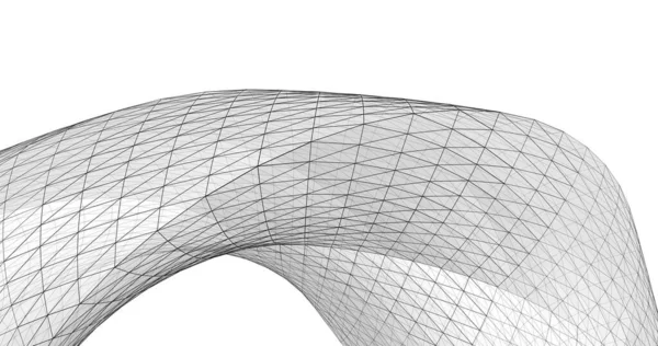 Abstrakcyjna Tapeta Geometryczna Tło Cyfrowe — Zdjęcie stockowe