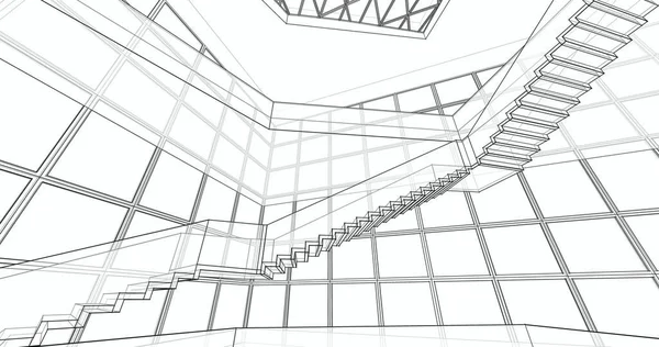 soyut mimari duvar kağıdı, dijital arkaplan