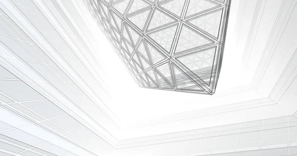 Fondo Pantalla Arquitectónica Abstracta Fondo Digital —  Fotos de Stock