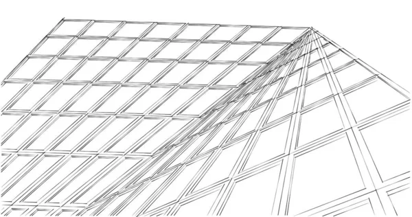 Resumo Papel Parede Geométrico Fundo Digital — Fotografia de Stock