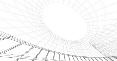 soyut mimari duvar kağıdı, dijital arkaplan