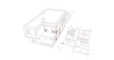 çizgili mimari duvar kağıdı, dijital arkaplan