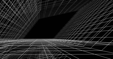 soyut mimari duvar kağıdı, dijital arkaplan