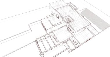 çizgili mimari duvar kağıdı, dijital arkaplan