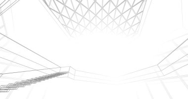 soyut mimari duvar kağıdı, dijital arkaplan