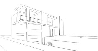 soyut mimari duvar kağıdı, dijital arkaplan