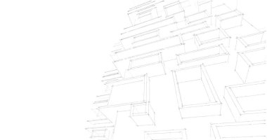 soyut mimari duvar kağıdı, dijital arkaplan