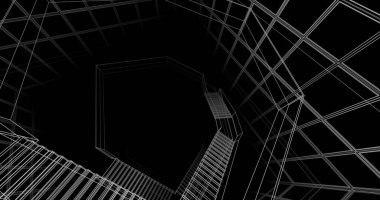 soyut mimari duvar kağıdı, dijital arkaplan