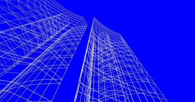 soyut mimari duvar kağıdı, dijital arkaplan