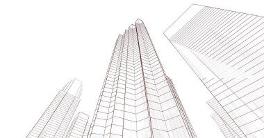 soyut mimari duvar kağıdı, dijital arkaplan