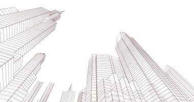 soyut mimari duvar kağıdı, dijital arkaplan