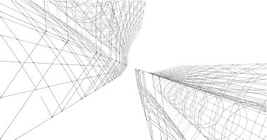 soyut mimari duvar kağıdı, dijital arkaplan