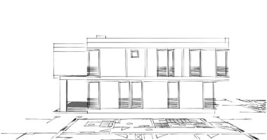 çizgili mimari duvar kağıdı, dijital arkaplan