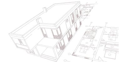 çizgili mimari duvar kağıdı, dijital arkaplan