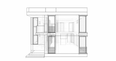 çizgili mimari duvar kağıdı, dijital arkaplan