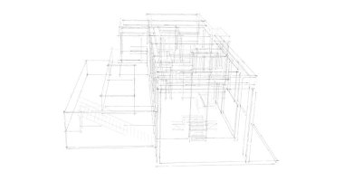 çizgili mimari duvar kağıdı, dijital arkaplan