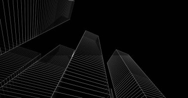 soyut mimari duvar kağıdı, dijital arkaplan