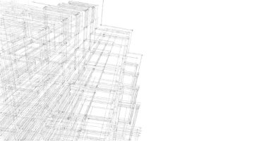 soyut mimari duvar kağıdı, dijital arkaplan