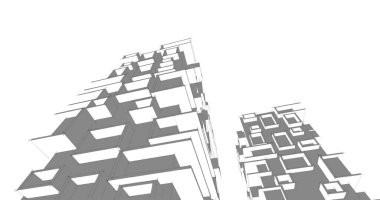 soyut mimari duvar kağıdı, dijital arkaplan