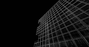 soyut mimari duvar kağıdı, dijital arkaplan