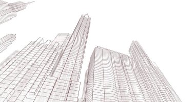 soyut mimari duvar kağıdı, dijital arkaplan