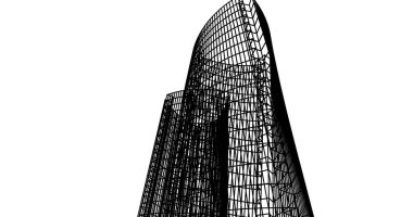 soyut mimari duvar kağıdı, dijital arkaplan