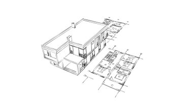 çizgili mimari duvar kağıdı, dijital arkaplan