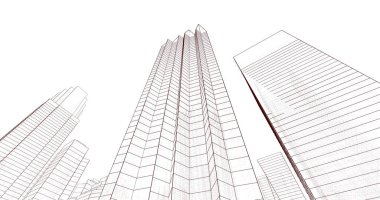 soyut mimari duvar kağıdı, dijital arkaplan