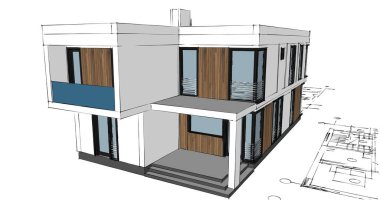 çizgili mimari duvar kağıdı, dijital arkaplan