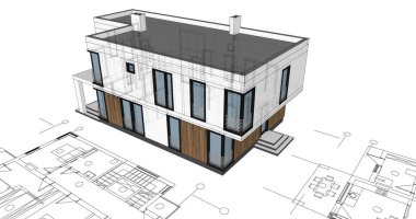 çizgili mimari duvar kağıdı, dijital arkaplan