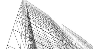 soyut mimari duvar kağıdı, dijital arkaplan