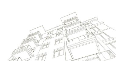 çizgili mimari duvar kağıdı, dijital arkaplan