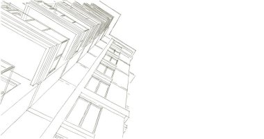 çizgili mimari duvar kağıdı, dijital arkaplan