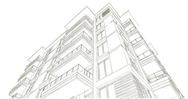 çizgili mimari duvar kağıdı, dijital arkaplan