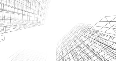 soyut mimari duvar kağıdı, dijital arkaplan