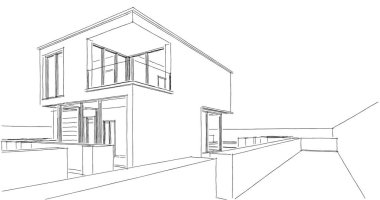 soyut mimari duvar kağıdı, dijital arkaplan