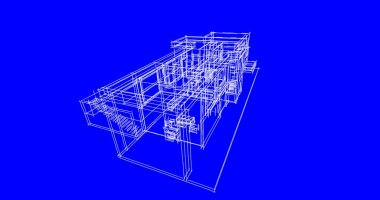 çizgili mimari duvar kağıdı, dijital arkaplan