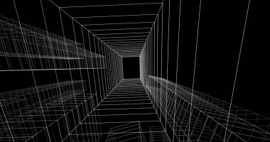 soyut mimari duvar kağıdı, dijital arkaplan