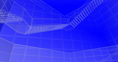 soyut mimari duvar kağıdı, dijital arkaplan