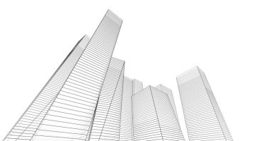 soyut mimari duvar kağıdı, dijital arkaplan