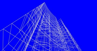 soyut mimari duvar kağıdı, dijital arkaplan