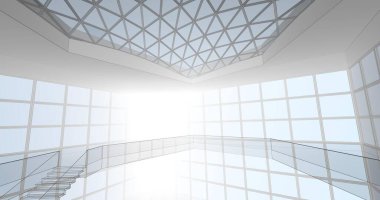 soyut mimari duvar kağıdı konsepti, dijital arkaplan