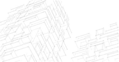 soyut mimari duvar kağıdı, dijital arkaplan