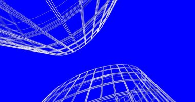 soyut mimari duvar kağıdı, dijital arkaplan