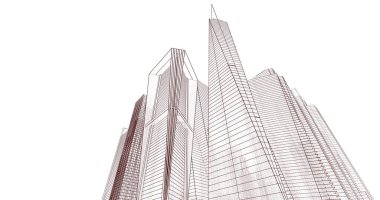 soyut mimari duvar kağıdı, dijital arkaplan