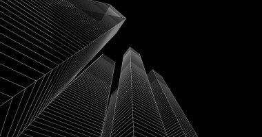 soyut mimari duvar kağıdı, dijital arkaplan