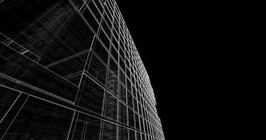 soyut mimari duvar kağıdı, dijital arkaplan